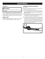 Preview for 18 page of Ryobi RY52003 Operator'S Manual