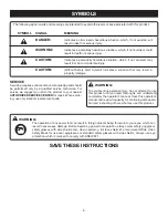 Предварительный просмотр 6 страницы Ryobi RY52502 Operator'S Manual