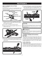 Предварительный просмотр 16 страницы Ryobi RY52502 Operator'S Manual