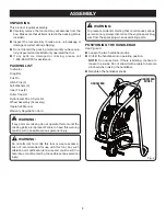 Предварительный просмотр 8 страницы Ryobi RY60511A Operator'S Manual