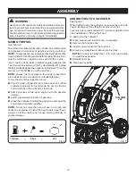 Preview for 10 page of Ryobi RY60511A Operator'S Manual