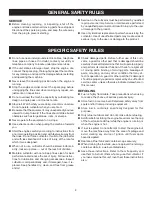 Preview for 4 page of Ryobi RY60512 Operator'S Manual