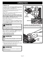 Preview for 15 page of Ryobi RY6200 Operator'S Manual