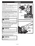 Preview for 15 page of Ryobi RY6201 Operator'S Manual