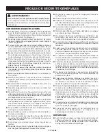 Preview for 22 page of Ryobi RY64400 Operator'S Manual