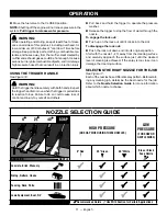 Preview for 15 page of Ryobi RY802925 Operator'S Manual