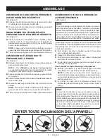 Preview for 28 page of Ryobi RY803423H Operator'S Manual