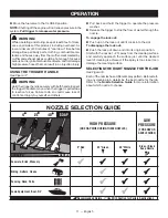 Preview for 15 page of Ryobi RY80588A Operator'S Manual