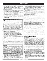 Preview for 16 page of Ryobi RY80931 Operator'S Manual