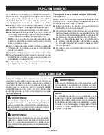 Preview for 53 page of Ryobi RY80940B Operator'S Manual