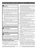 Предварительный просмотр 29 страницы Ryobi RY905500E Operator'S Manual