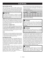 Preview for 12 page of Ryobi RYAC130 Operator'S Manual