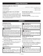 Preview for 29 page of Ryobi RYAC804 Operator'S Manual