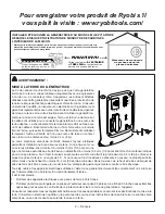 Preview for 26 page of Ryobi RYI1000 Operator'S Manual