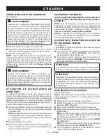 Предварительный просмотр 36 страницы Ryobi RYi2000 Operator'S Manual