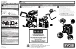 Preview for 1 page of Ryobi RYI2000T Quick Start Manual