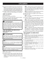 Preview for 39 page of Ryobi RYi2200A Operator'S Manual