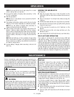 Предварительный просмотр 15 страницы Ryobi RYi2200H Operator'S Manual