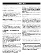 Предварительный просмотр 41 страницы Ryobi RYi2322E Operator'S Manual