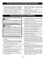 Предварительный просмотр 52 страницы Ryobi RYi2322E Operator'S Manual