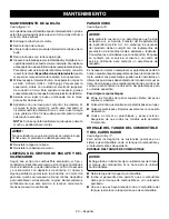 Предварительный просмотр 68 страницы Ryobi RYi2322E Operator'S Manual