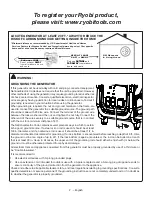 Preview for 6 page of Ryobi RYi4022X Operator'S Manual