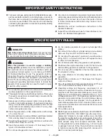 Preview for 8 page of Ryobi RYi4022X Operator'S Manual