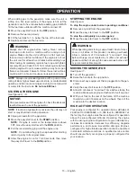 Preview for 19 page of Ryobi RYi4022X Operator'S Manual