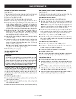 Preview for 21 page of Ryobi RYi4022X Operator'S Manual