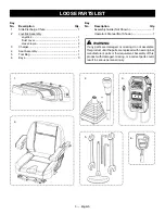 Preview for 5 page of Ryobi RYRM8001 Assembly Manual