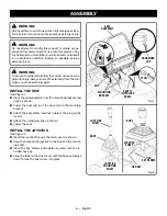 Предварительный просмотр 6 страницы Ryobi RYRM8001 Assembly Manual