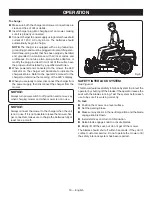 Preview for 16 page of Ryobi RYRM8003 Operator'S Manual