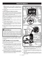 Preview for 92 page of Ryobi RYRM8003 Operator'S Manual