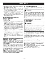 Preview for 7 page of Ryobi S631D Operator'S Manual