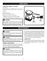 Preview for 13 page of Ryobi S651D Operator'S Manual