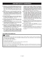 Preview for 4 page of Ryobi S652D Operator'S Manual