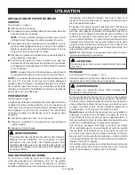 Предварительный просмотр 17 страницы Ryobi S652D Operator'S Manual