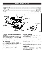 Preview for 8 page of Ryobi S652DK (French) Manuel D'Utilisation