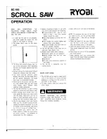 Preview for 9 page of Ryobi SC-160 Owner'S Operating Manual