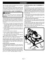 Preview for 10 page of Ryobi SC163VS Operator'S Manual