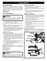 Предварительный просмотр 13 страницы Ryobi SC163VS Operator'S Manual