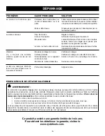 Предварительный просмотр 27 страницы Ryobi SC165VS Operator'S Manual