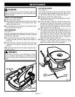 Предварительный просмотр 18 страницы Ryobi SC180VS Operator'S Manual