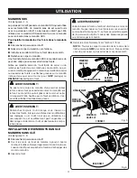 Предварительный просмотр 11 страницы Ryobi SDS60K (French) Manuel D'Utilisation