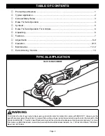 Preview for 2 page of Ryobi SGL1150 Operator'S Manual