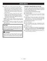 Preview for 9 page of Ryobi SSP0501 Operator'S Manual