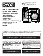 Ryobi TEK4 Durashot RP4200 Operator'S Manual предпросмотр