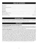 Preview for 2 page of Ryobi TEK4 Durashot RP4200 Operator'S Manual