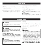 Preview for 10 page of Ryobi TEK4 Durashot RP4200 Operator'S Manual