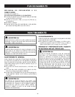 Preview for 28 page of Ryobi TEK4 Durashot RP4200 Operator'S Manual